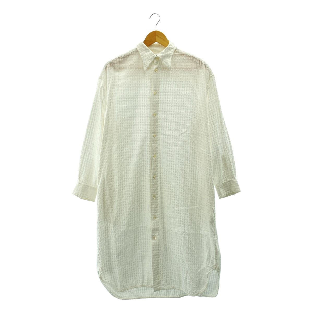 Y's / Y's Yohji Yamamoto | 2023 秋冬系列 | 帶口袋的寬鬆襯衫裙 | 2 碼 | 女裝