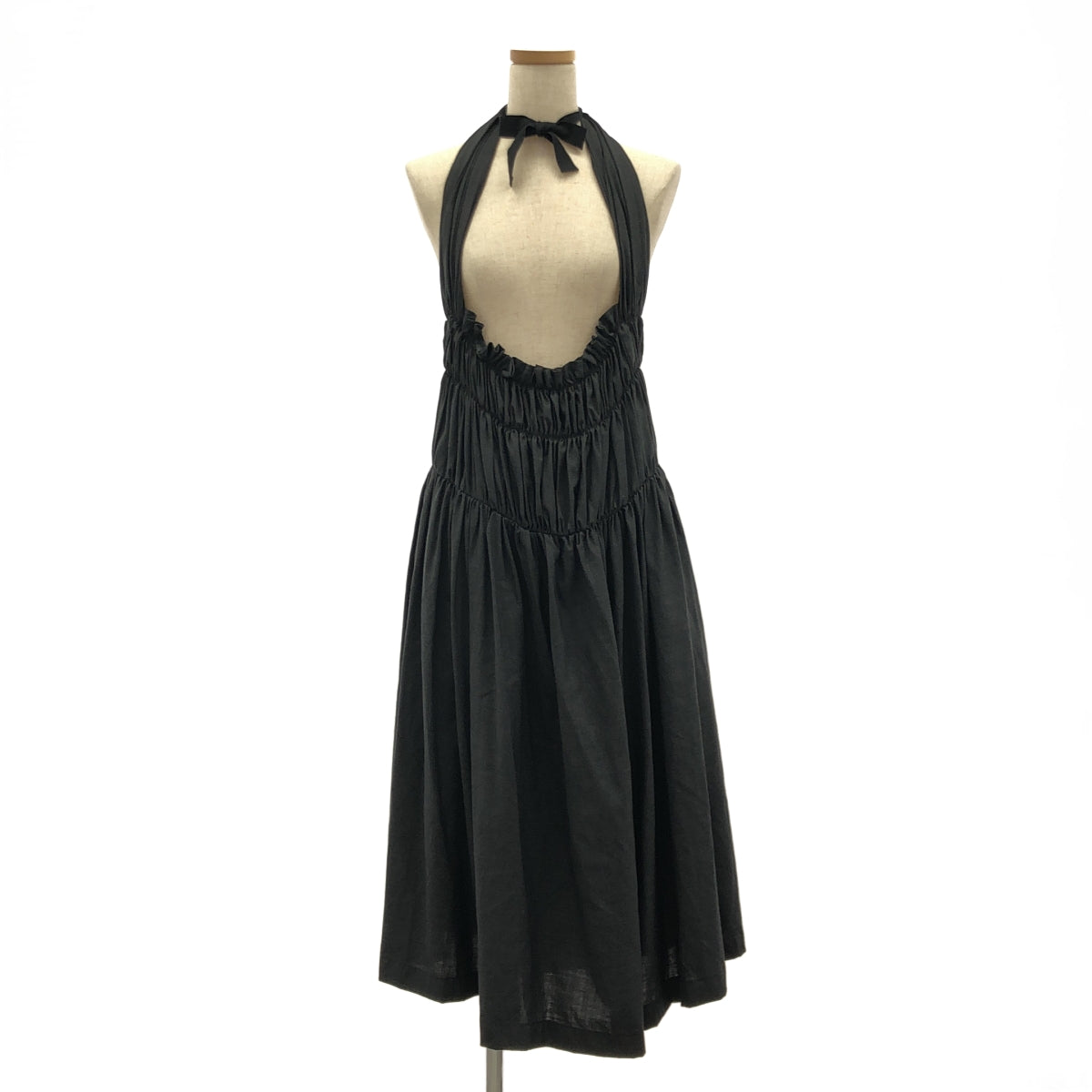 tricot COMME des GARCONS / トリココムデギャルソン | 2016SS | ギャザー ボリューム ポケット付き ドレス ワンピース | M | レディース