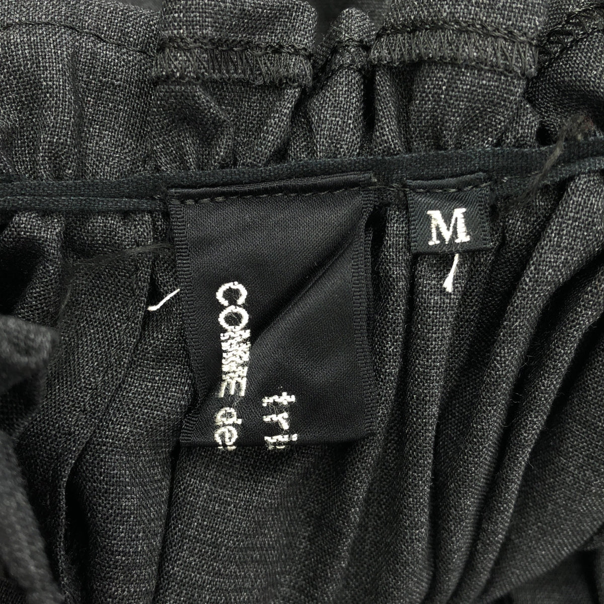 tricot COMME des GARÇONS | 2016 春夏 | 帶口袋的褶皺寬鬆連身裙 | M 碼 | 女款