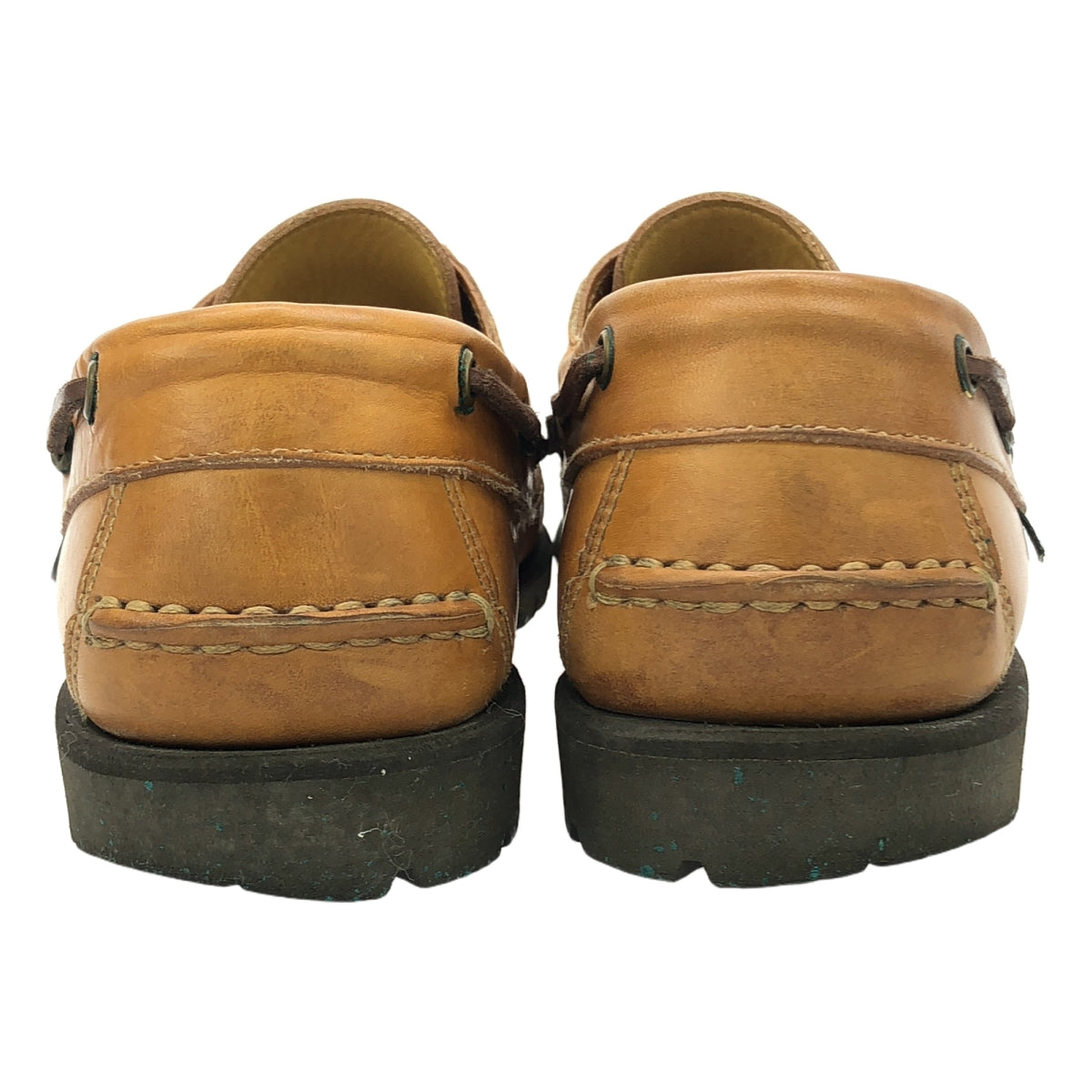 Paraboot |皮革甲板鞋 | 26.5 |布朗 |男士