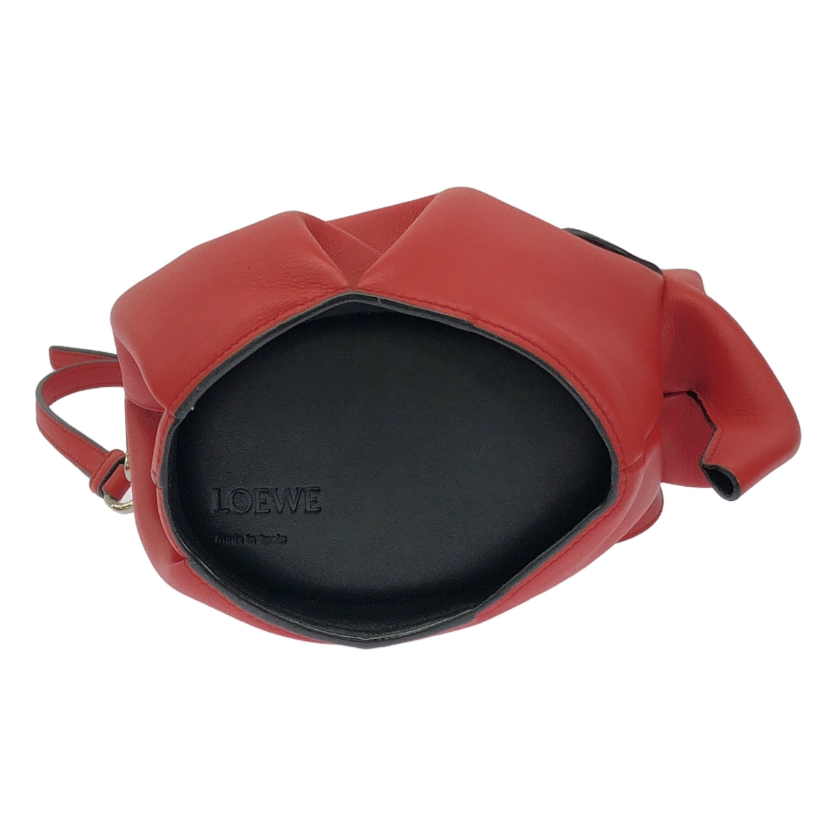 [狀況良好] LOEWE |大象經典小牛皮單肩包 199.30.M93 |紅色 |女性的
