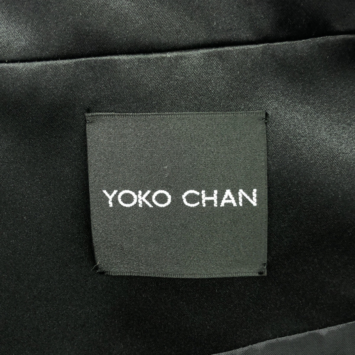 YOKO CHAN / ヨーコチャン | ベルテッドドレスコート | 40 | ブラック | レディース