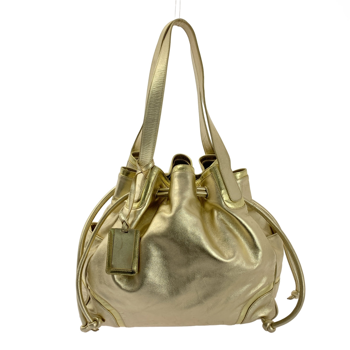 LOEWE / ロエベ | サイドギャザー ワイド トートバッグ |