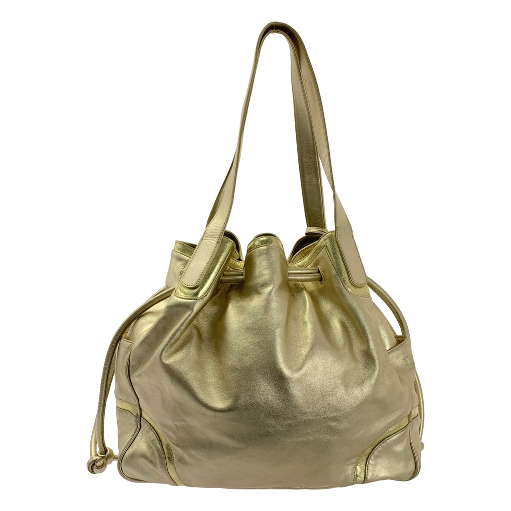 LOEWE / ロエベ | サイドギャザー ワイド トートバッグ |