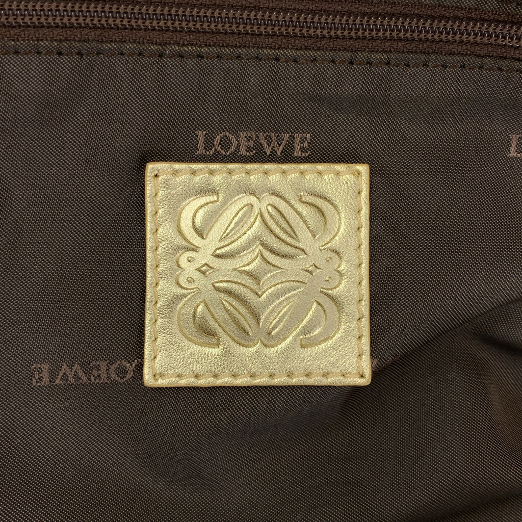 LOEWE / ロエベ | サイドギャザー ワイド トートバッグ |