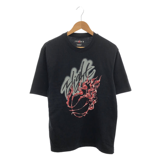 NIKE / ナイキ | JORDAN × TRAVIS SCOTT TEE / トラヴィススコット / フライト グラフィック Tシャツ  カットソー | S | ブラック | メンズ