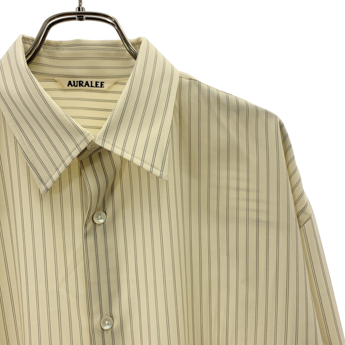 AURALEE / オーラリー | 2025SS | SUPER FINE WOOL STRIPE SHIRT