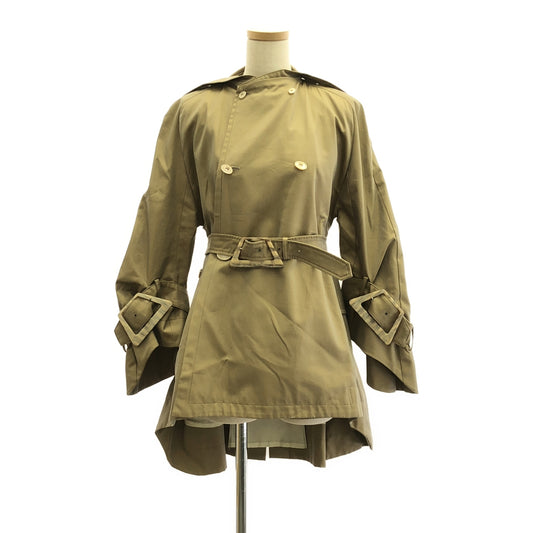 ANREALAGE / アンリアレイジ | LOW ANGLE TRENCH COAT ローアングル トレンチコート | 36 | レディース