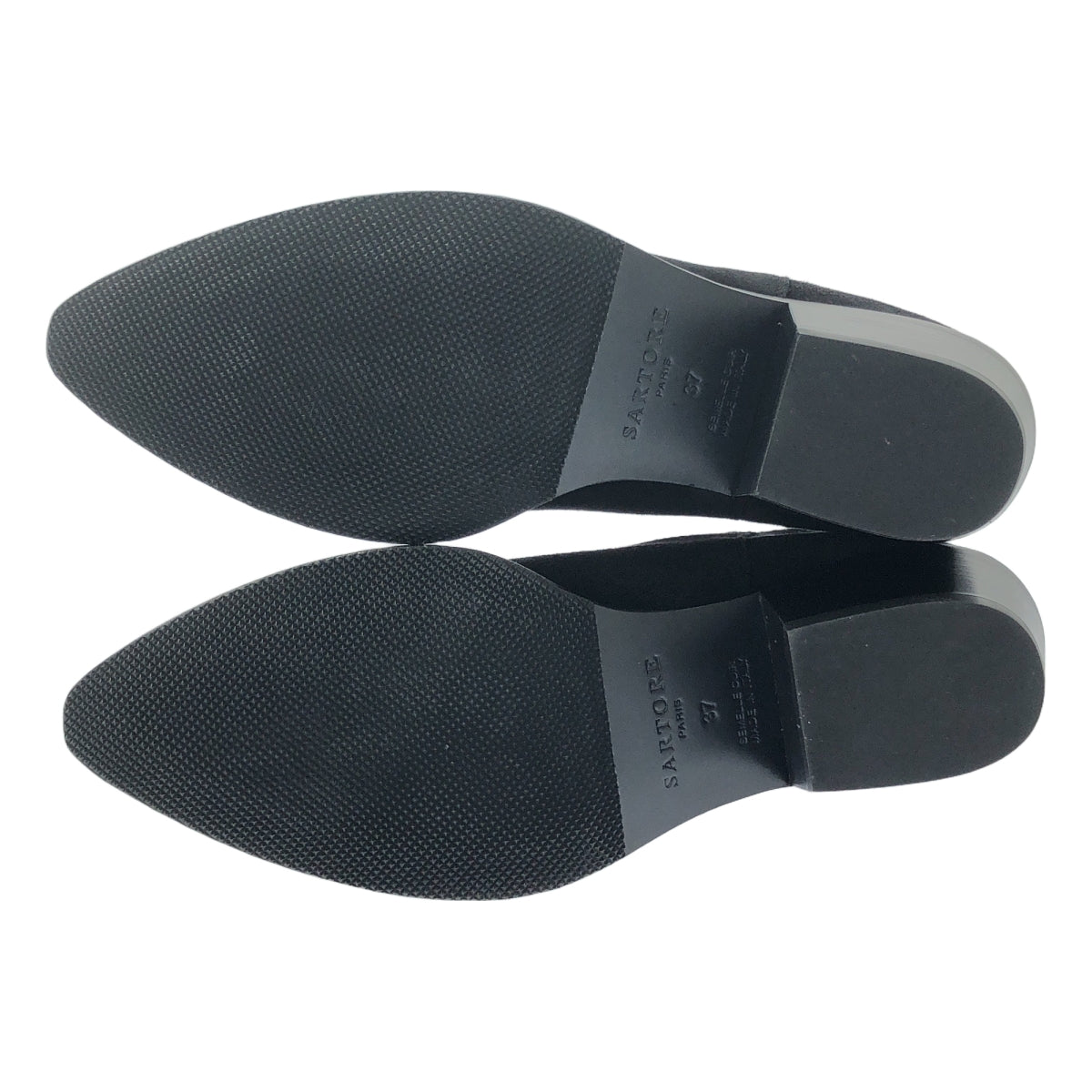 [全新] SARTORE | L'Appartement 絨面革短靴 | 37碼 | 黑色 | 女款