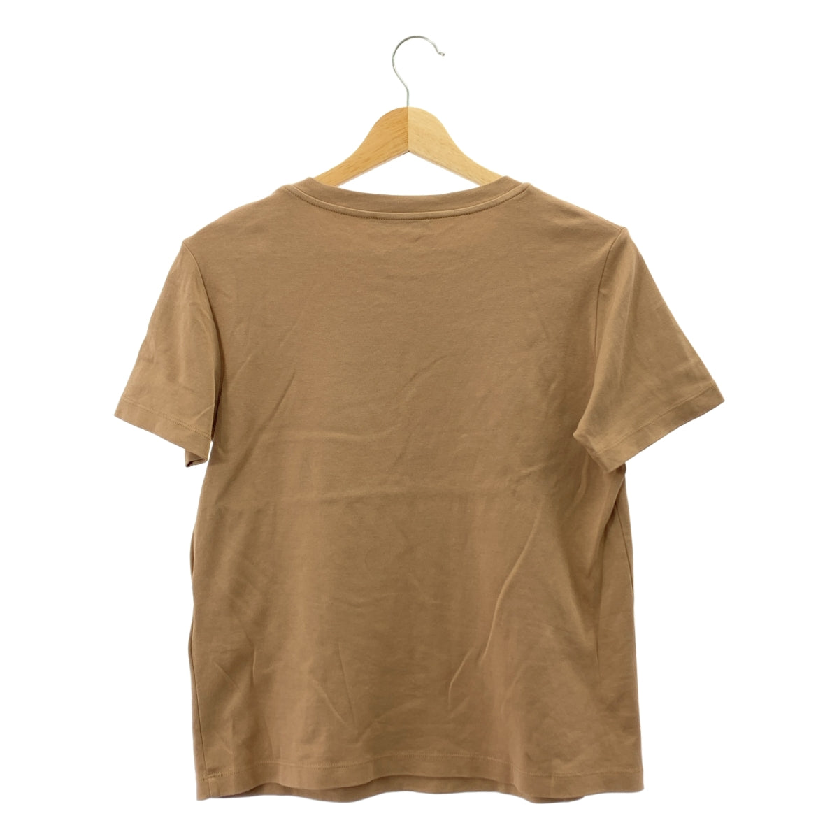 S MAX MARA | 棉質標誌印花 T 卹 | 尺寸 S | 棕色 | 女款