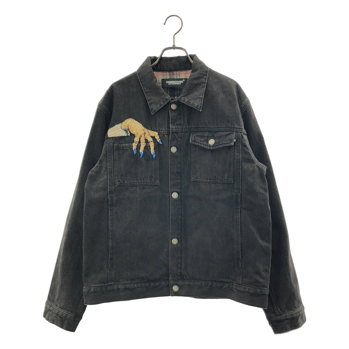 UNDER COVER  / アンダーカバー | 2023AW | HAND Denim Jacket ビーズ ハンド デニムジャケット | 3 | メンズ