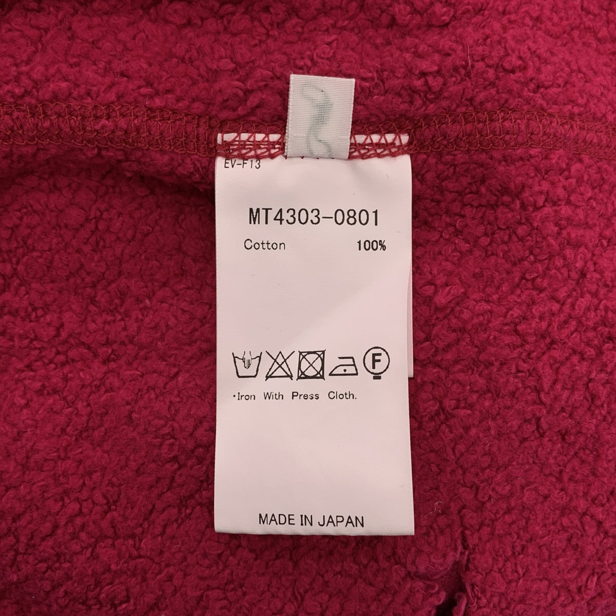 MAATEE &amp; SONS / 마티 &amp; 샌즈 | 2024AW | VINTAGE SWEAT 빈티지 스웨트 | 3 | 핑크 | 남성