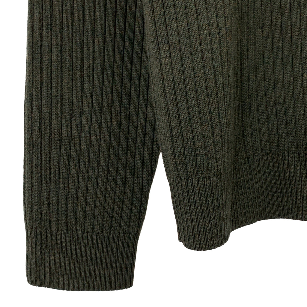 APC / A.P.C. | 羊毛軍用羅紋針織衫 | M碼 | 卡其色 | 男士