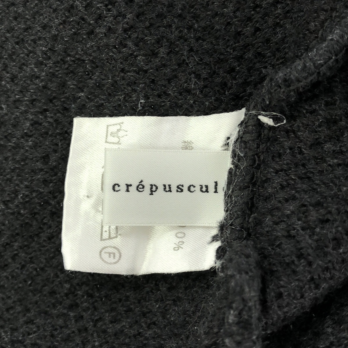 Crepuscule / クレプスキュール | Moss Stitch L/S Knit 鹿の子編み クルーネック ニット | F | メン – KLD