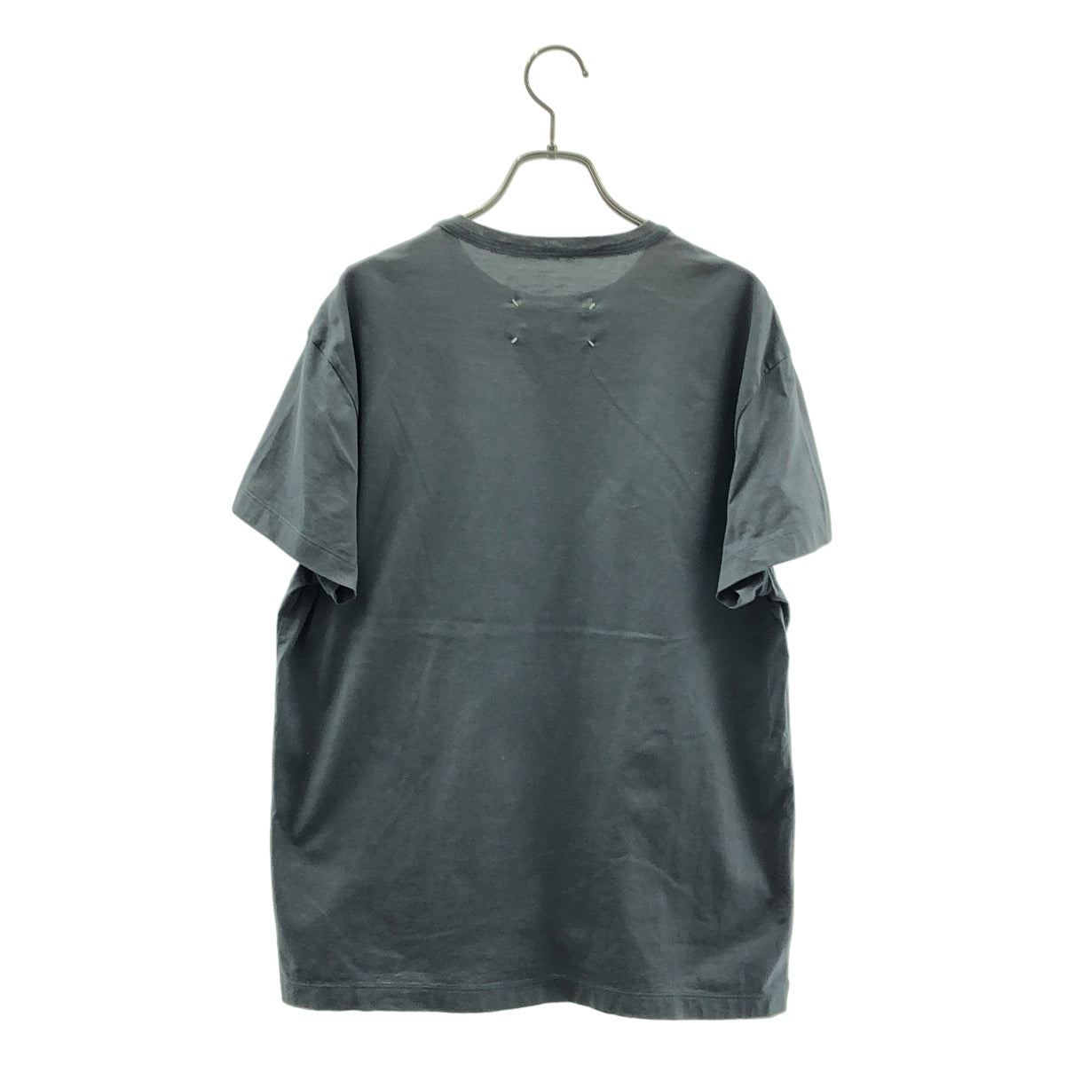 Maison Margiela / メゾンマルジェラ | 反転ロゴ エンブロイダリー クルーネックカットソー | 46 | メンズ