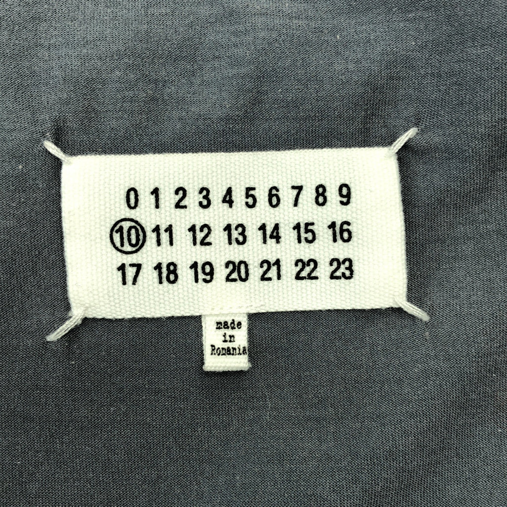 Maison Margiela / メゾンマルジェラ | 反転ロゴ エンブロイダリー クルーネックカットソー | 46 | メンズ