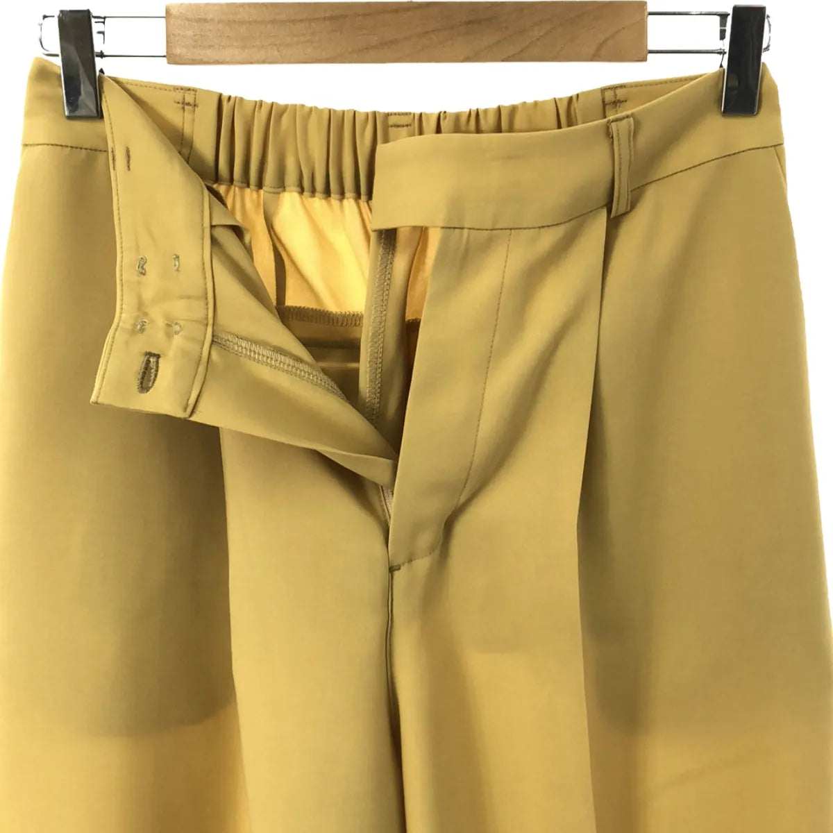 Thomas magpie / トーマスマグパイ | 1タックカラーワイドパンツ | 38 | イエロー | レディース