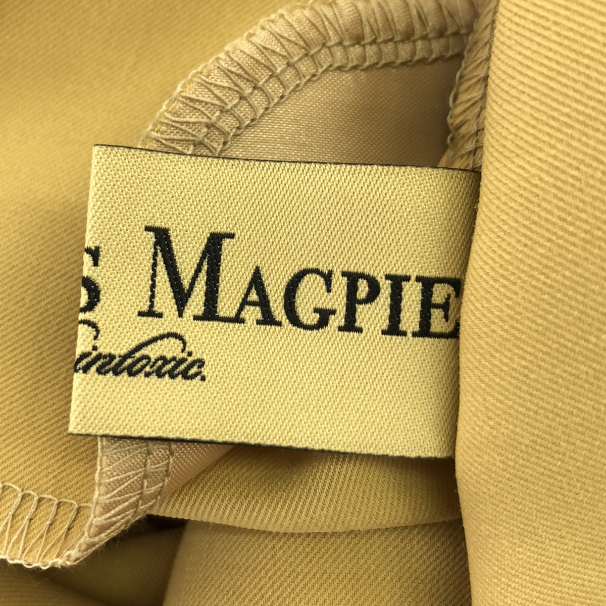 湯瑪斯‧喜鵲 / 湯瑪斯‧喜鵲 |一褶領寬褲 | 38 |黃色 |女性的