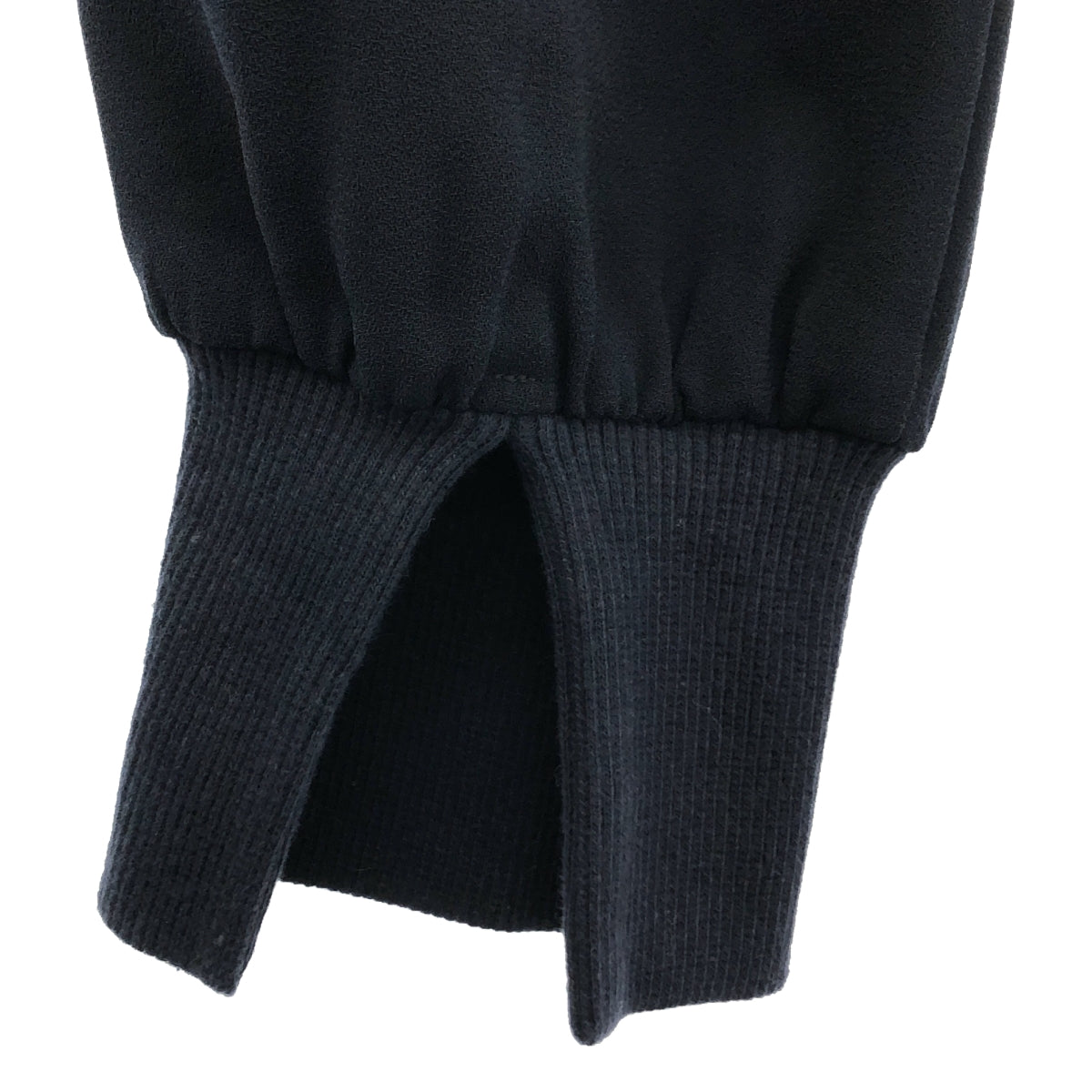 [美麗狀態] L'Appartement | 2024SS | [Col Pierrot] 羅紋褲 |抽繩羅紋褲 |尺寸 36 |海軍 |女性的