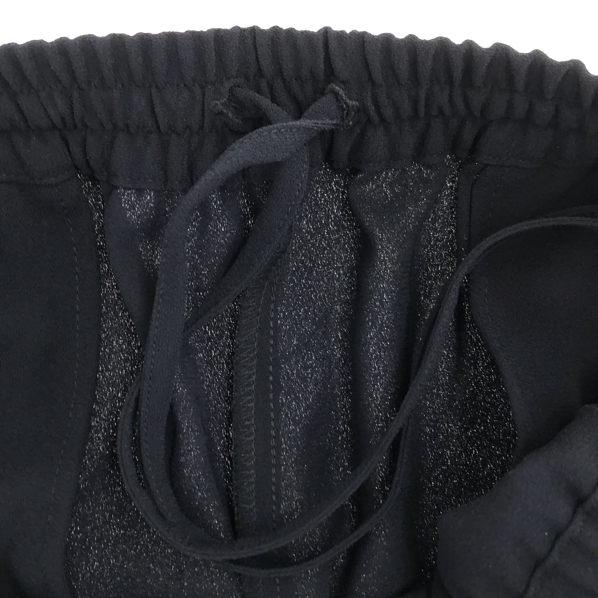 [美麗狀態] L'Appartement | 2024SS | [Col Pierrot] 羅紋褲 |抽繩羅紋褲 |尺寸 36 |海軍 |女性的