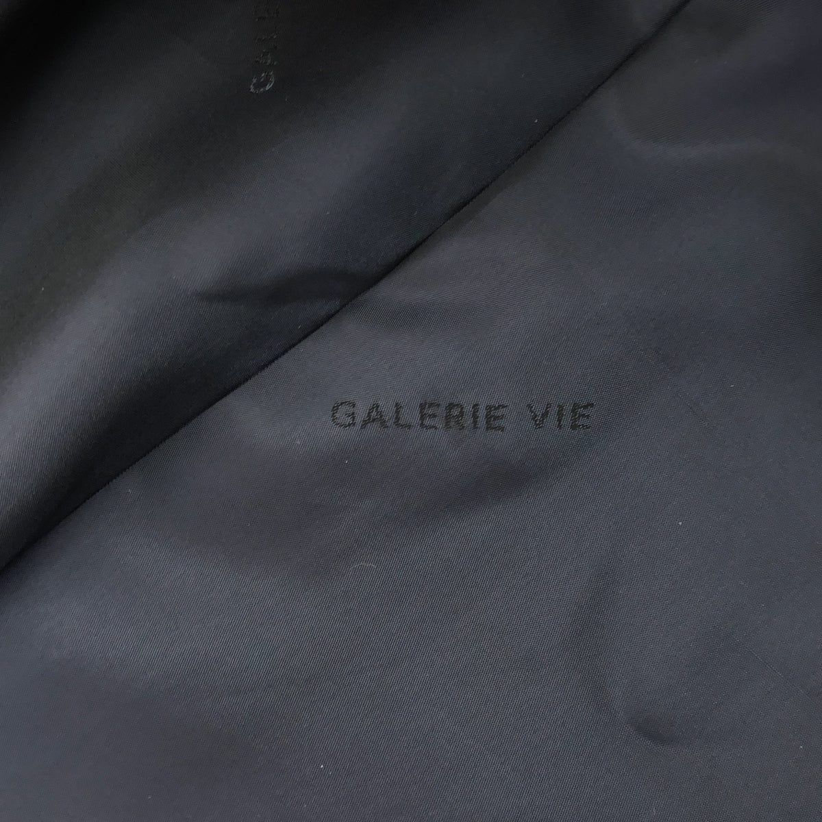 [品相良好] GALERIE VIE | 2023AW | 羊絨海狸皮拉鍊寬鬆外套 / 全襯裡帶標誌 | F | 灰色 | 男款