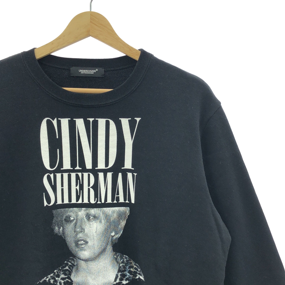 UNDER COVER  / アンダーカバー | CINDY SHERMAN プリント スウェット | 2 | ブラック | メンズ