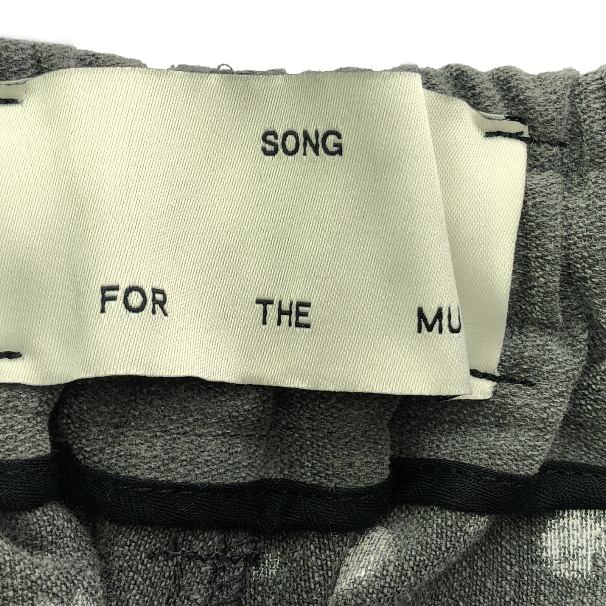 SONG FOR THE MUTE / ソングフォーザミュート | 2021AW | BEAST スプラッシュペイント カーゴパンツ | 48 | グレー / ホワイト | メンズ