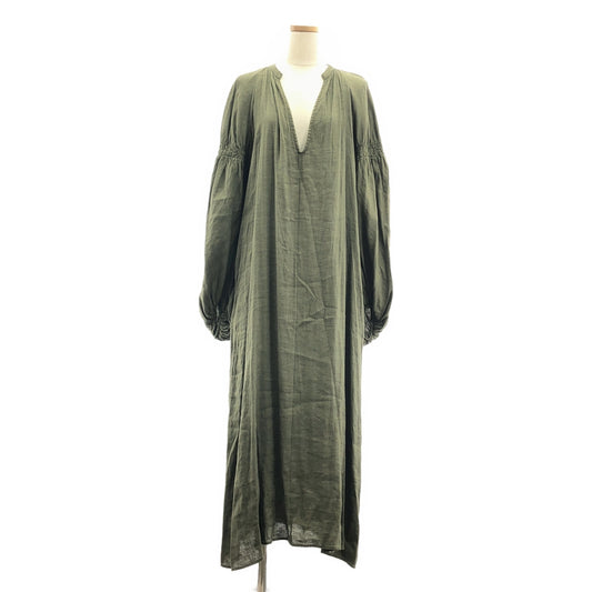 L'Appartement / 아파르트몬 | 2021SS | × R JUBILEE / 얼 주빌리 Dress 린넨 드레스 원피스 | F | 여성