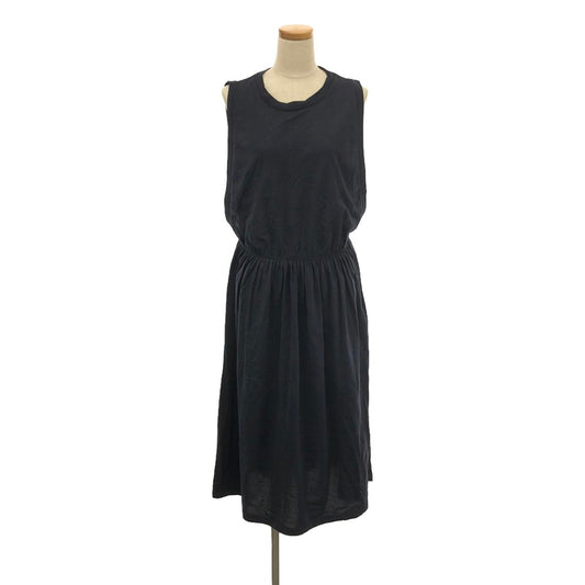 homspun / Homespun | 80/2 Egyptian cotton jersey sleeveless dress | F | Navy | Women's