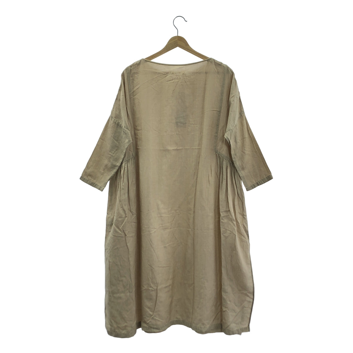 evam eva / エヴァムエヴァ | cotton silk one piece コットン