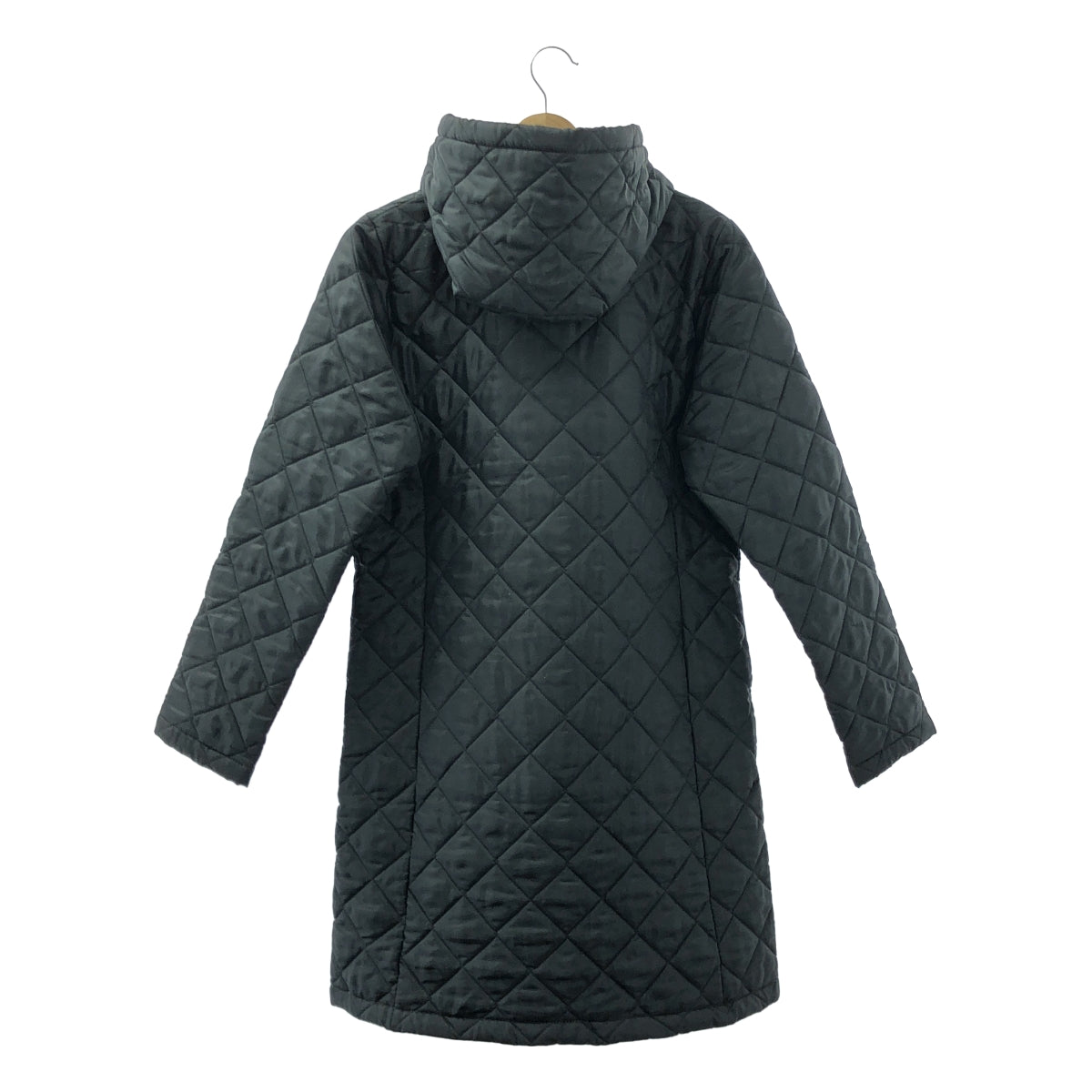 LAVENHAM | 絎縫連帽長外套 | 尺寸 12/40 | 黑色 | 女款