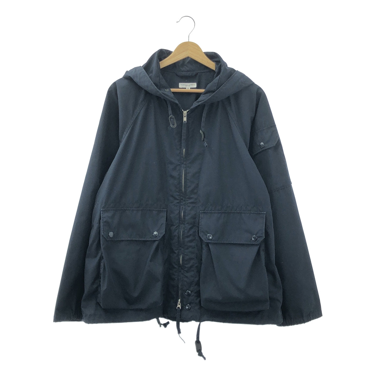 Engineered Garments / エンジニアドガーメンツ | Atlantic Parka PC Poplin アトランティックパーカー ポプリン フーデッドジャケット | S | ネイビー | メンズ