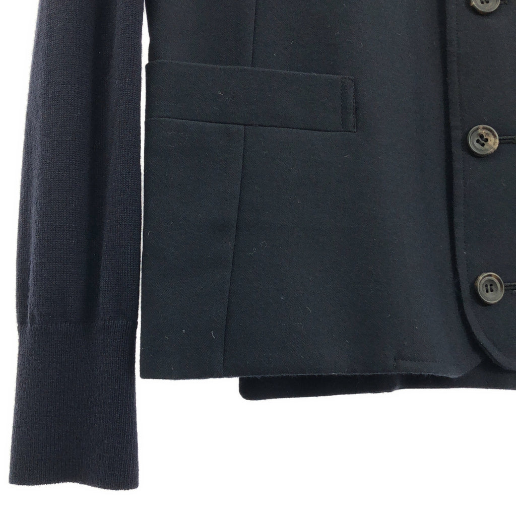 RAINMAKER / 레인 메이커 | 울 니트 전환 노 컬러 재킷 | 46 | 남성