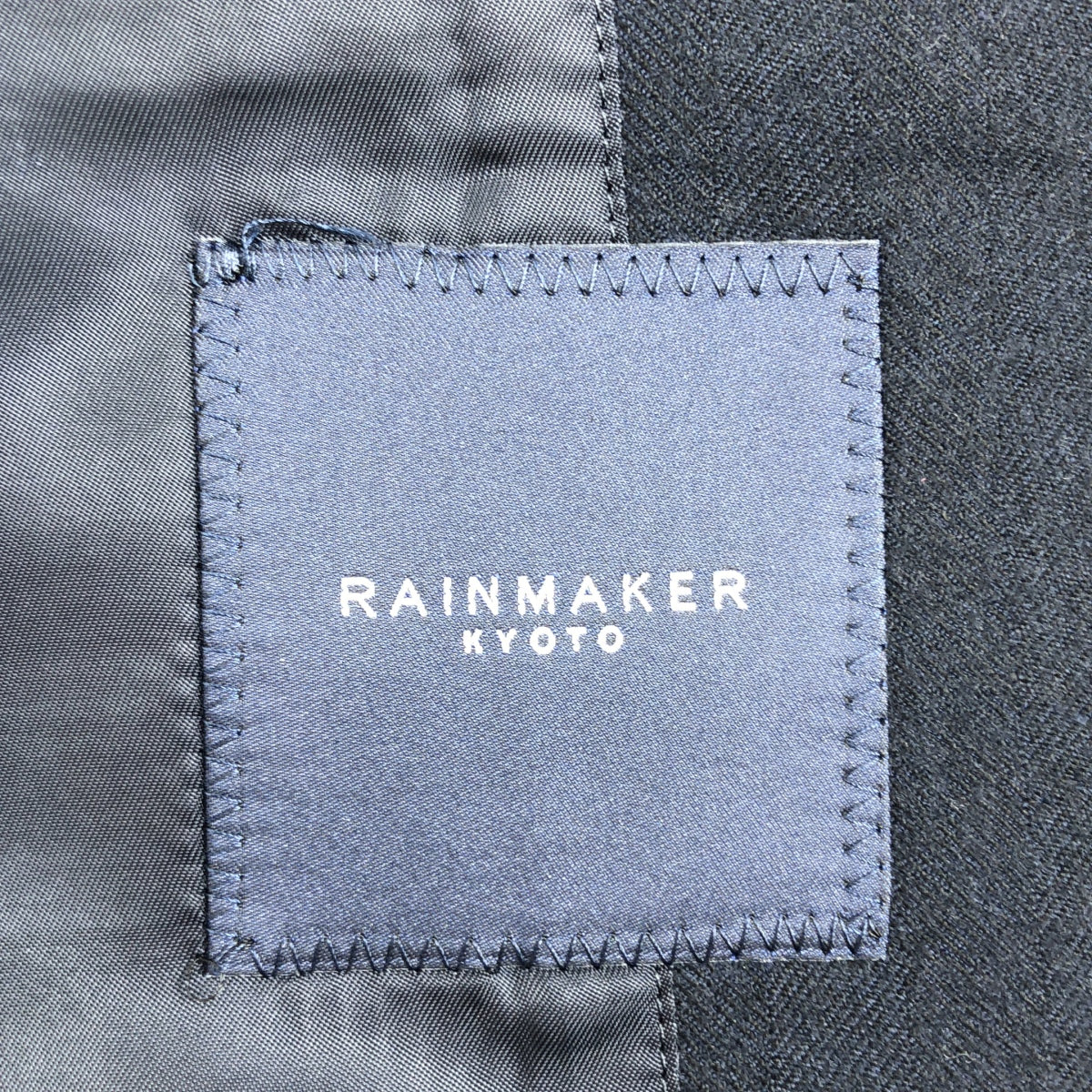 RAINMAKER / 레인 메이커 | 울 니트 전환 노 컬러 재킷 | 46 | 남성