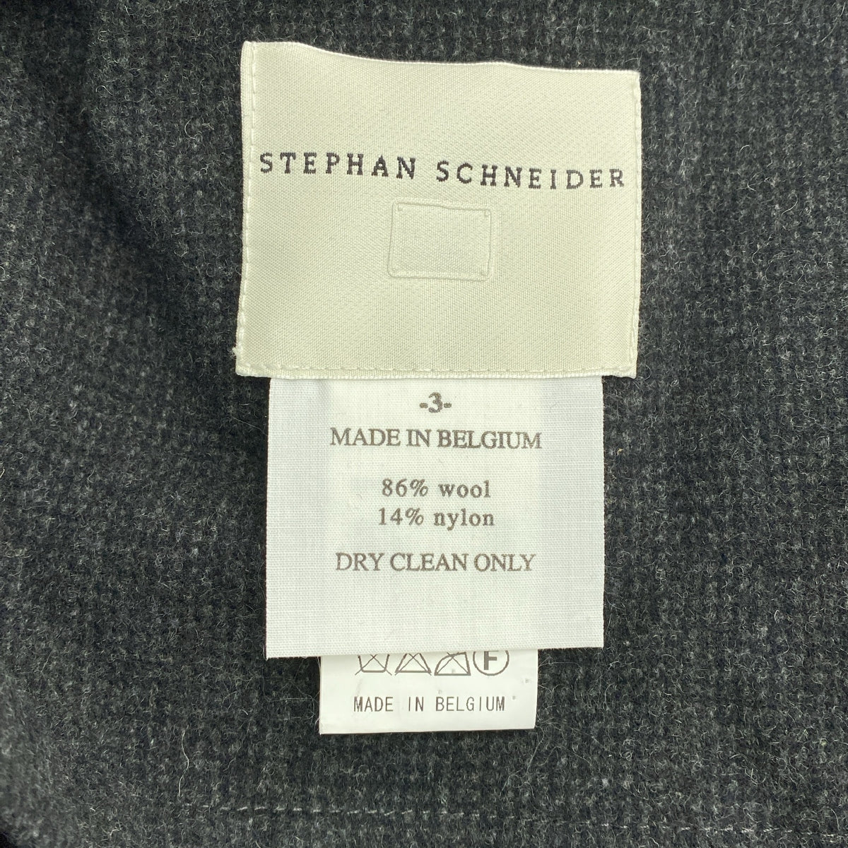 STEPHAN SCHNEIDER / 스테판 슈나이더 | 울 혼합 후드 지퍼 라이더스 재킷 | 3 | 남성