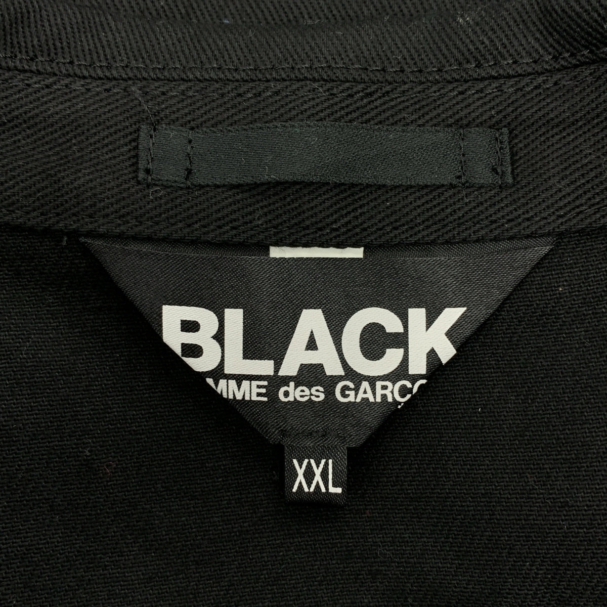 BLACK COMME des GARCONS / ブラックコムデギャルソン | 2021SS | 変形 アジャスター ライダース ロングジャケット | XXL | メンズ