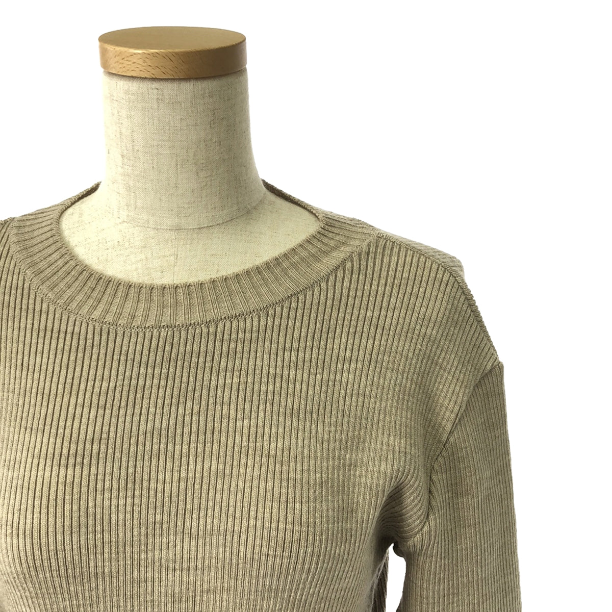 AKIRANAKA / Akira Naka | Asymmetrical pullover knit | 1 | Beige | Women's