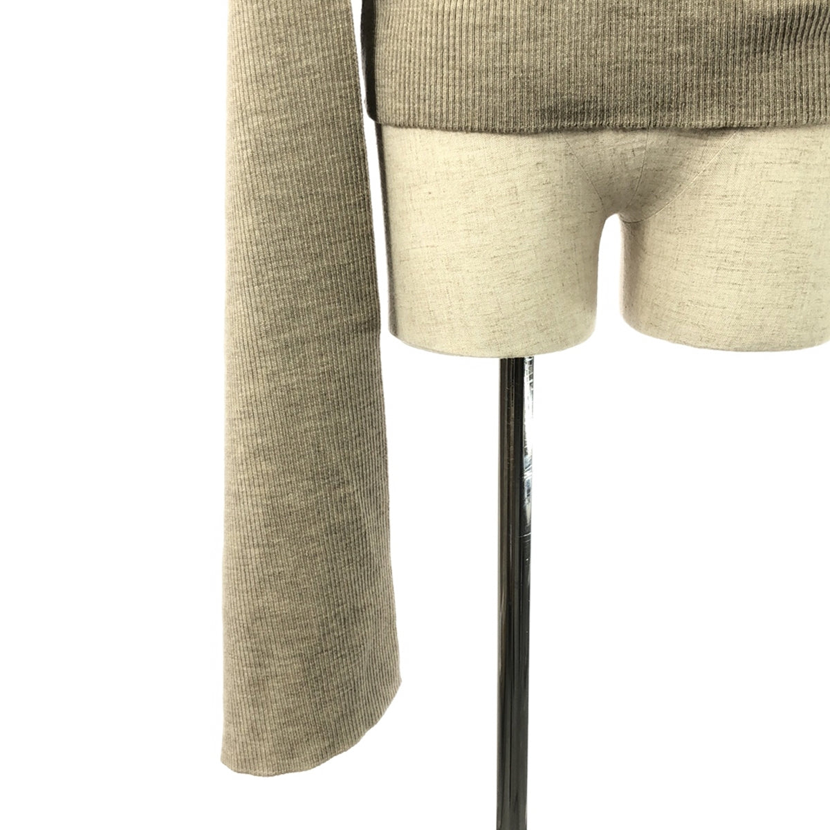 AKIRANAKA / Akira Naka | Asymmetrical pullover knit | 1 | Beige | Women's