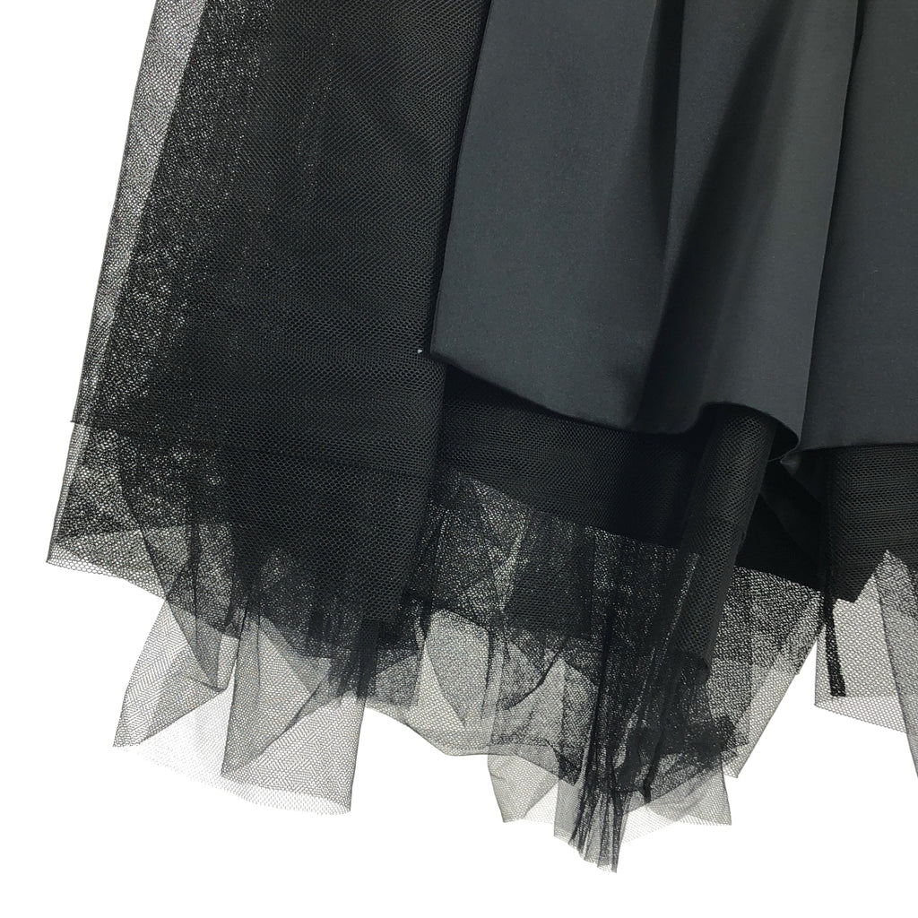 noir kei ninomiya / 느와르 케이니노미야 | 2024SS | 에스테르 새틴 튤 전환 큐롯 팬츠 | S |