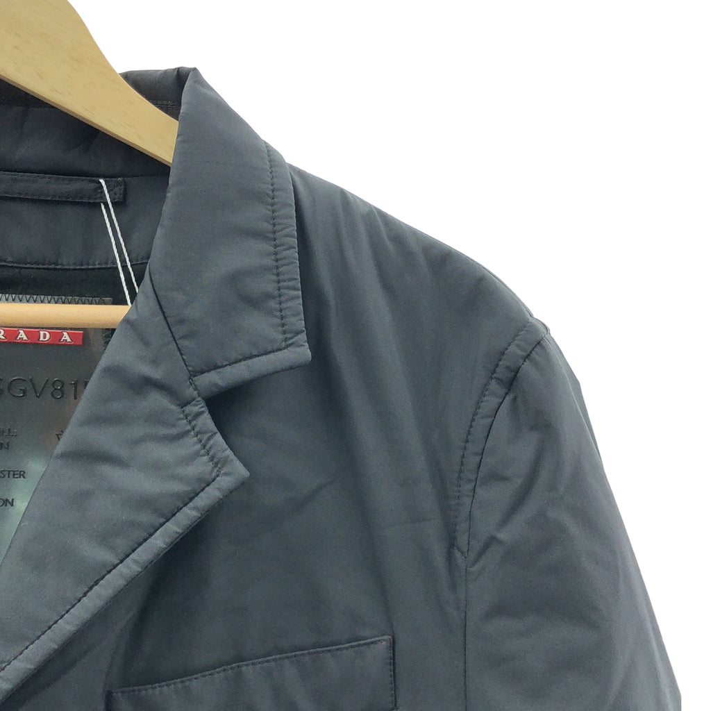 PRADA SPORT / プラダスポーツ | 2000s | nylon puff jacket  中綿 ナイロン ジャケット | 46 | ブラック | メンズ