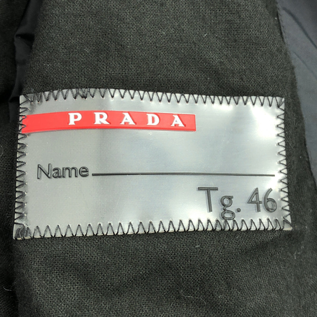 PRADA SPORT | 2000 年代 | 尼龍泡泡袖外套 | 46 碼 | 黑色 | 男款