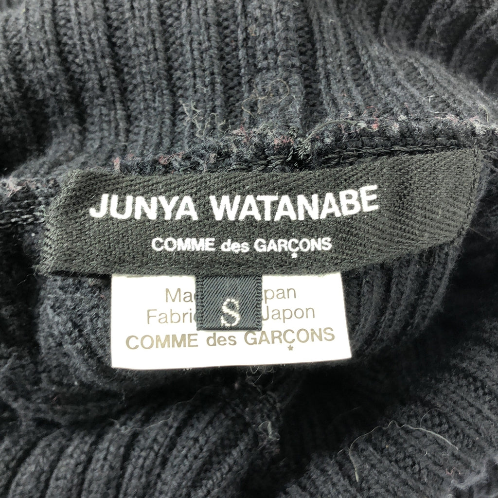 JUNYA WATANABE COMME des GARCONS / ジュンヤワタナベ | 2020AW | ウール ハーネス リブニットワンピース | S | レディース