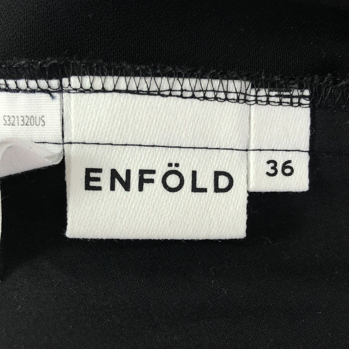 ENFOLD / エンフォルド | PEダブルクロスゴム ジョッパーズパンツ | 36 | ブラック | レディース