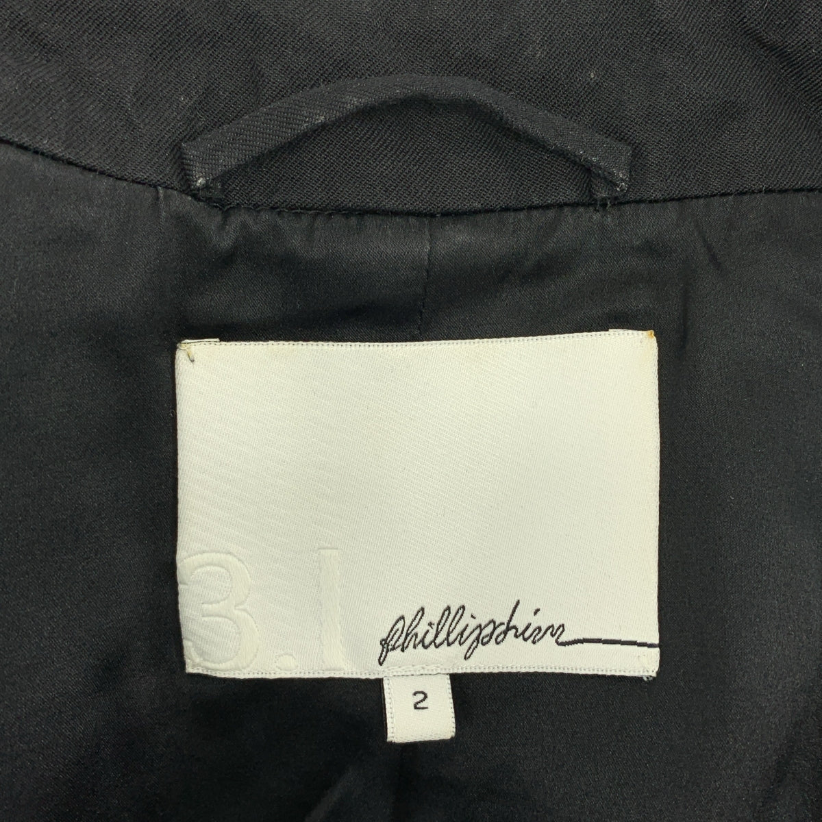 3.1 Phillip Lim | 雙排扣大衣 | 2 碼 | 黑色 | 女款