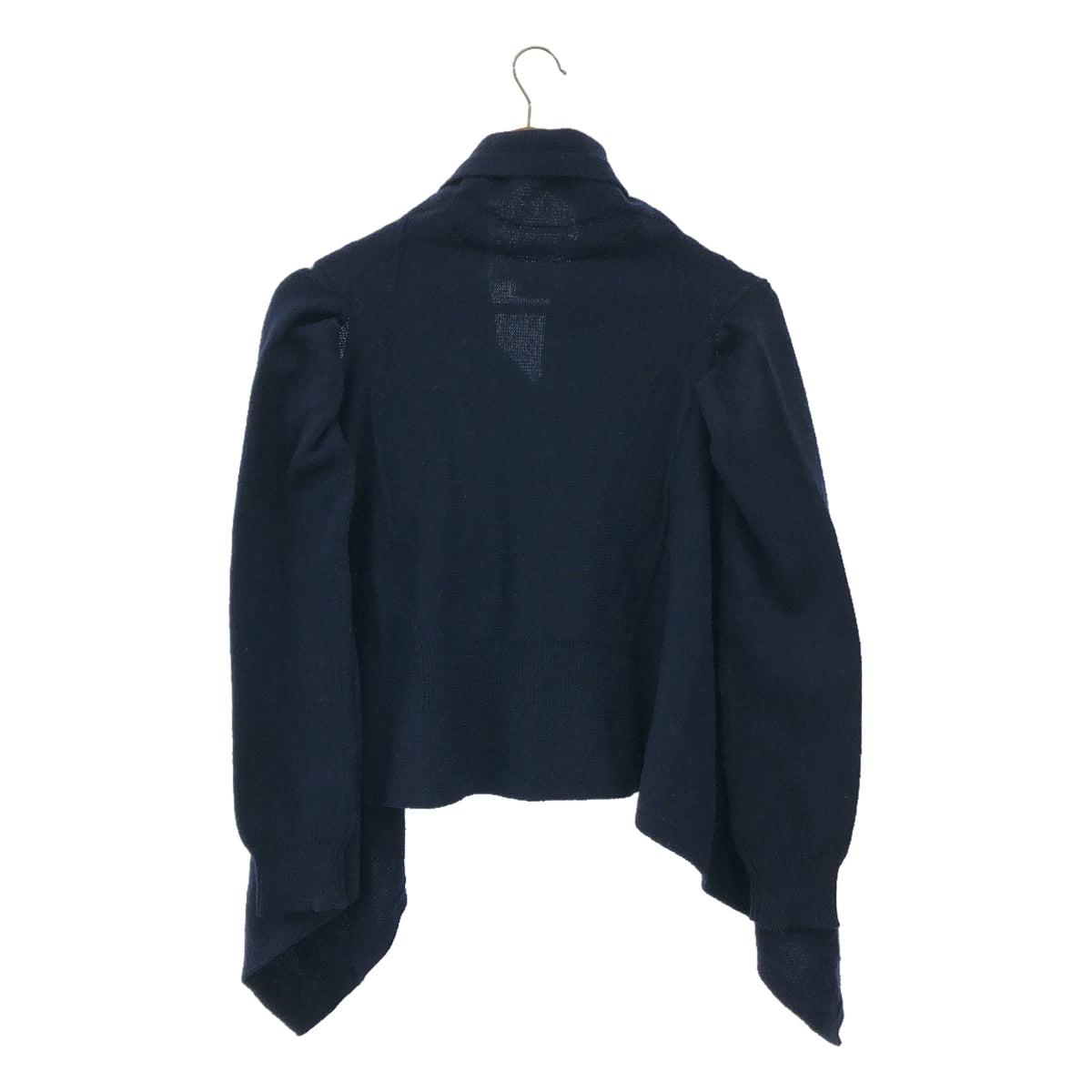 COMME des GARCONS / 콤데 갤슨 | 2009AW | 울 변형 니트 가디건 | S | 네이비 | 여성