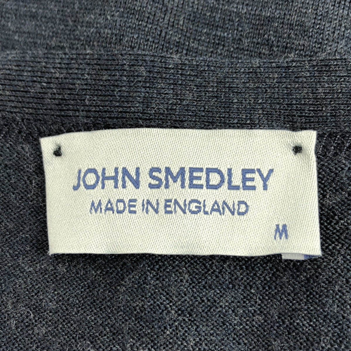 JOHN SMEDLEY / 존스 메들리 | 메리노 울 하이 게이지 V 넥 니트 카디건 | M |