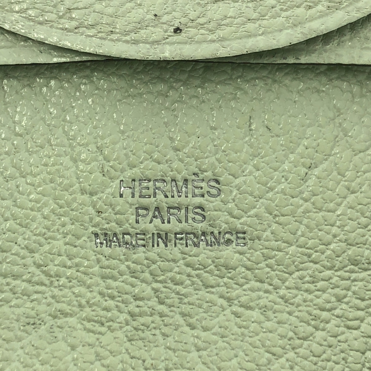 HERMES / エルメス | バスティア ヴォーエプソン レザー コインケース | ホワイト系 | レディース