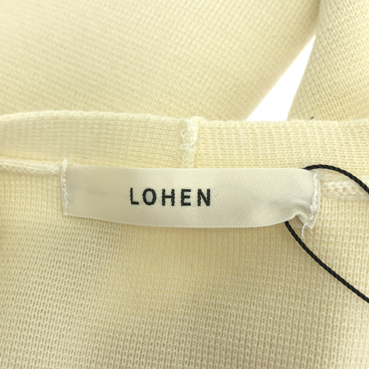 [全新] LOHEN | Milano 羅紋針織連身衣 | 36碼 | 白色 | 女款