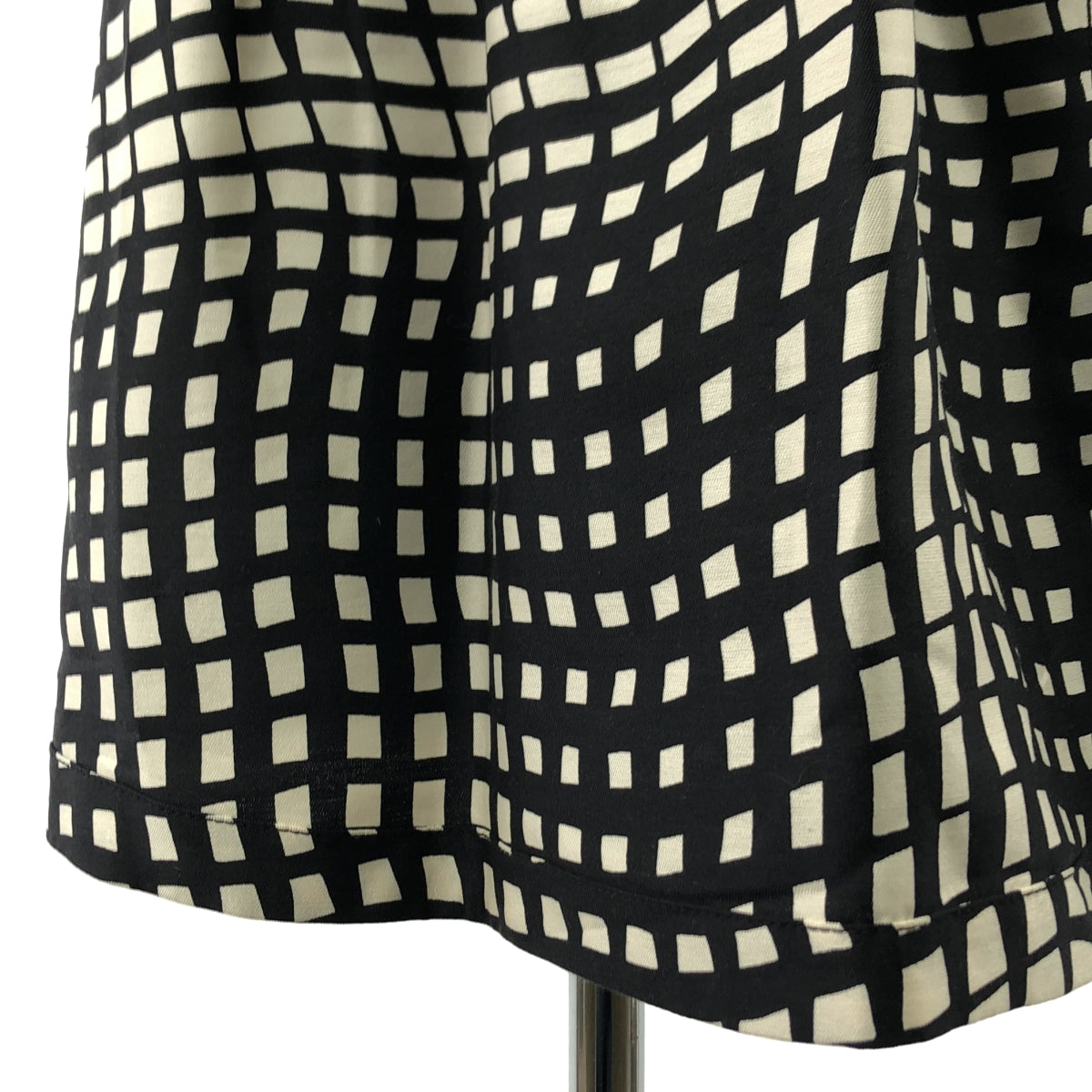 DIANE VON FURSTENBERG / ダイアンフォンファステンバーグ | AMELIA TWO / 総柄 シルク ラップワンピース | 8 | ベージュ / ブラック | レディース