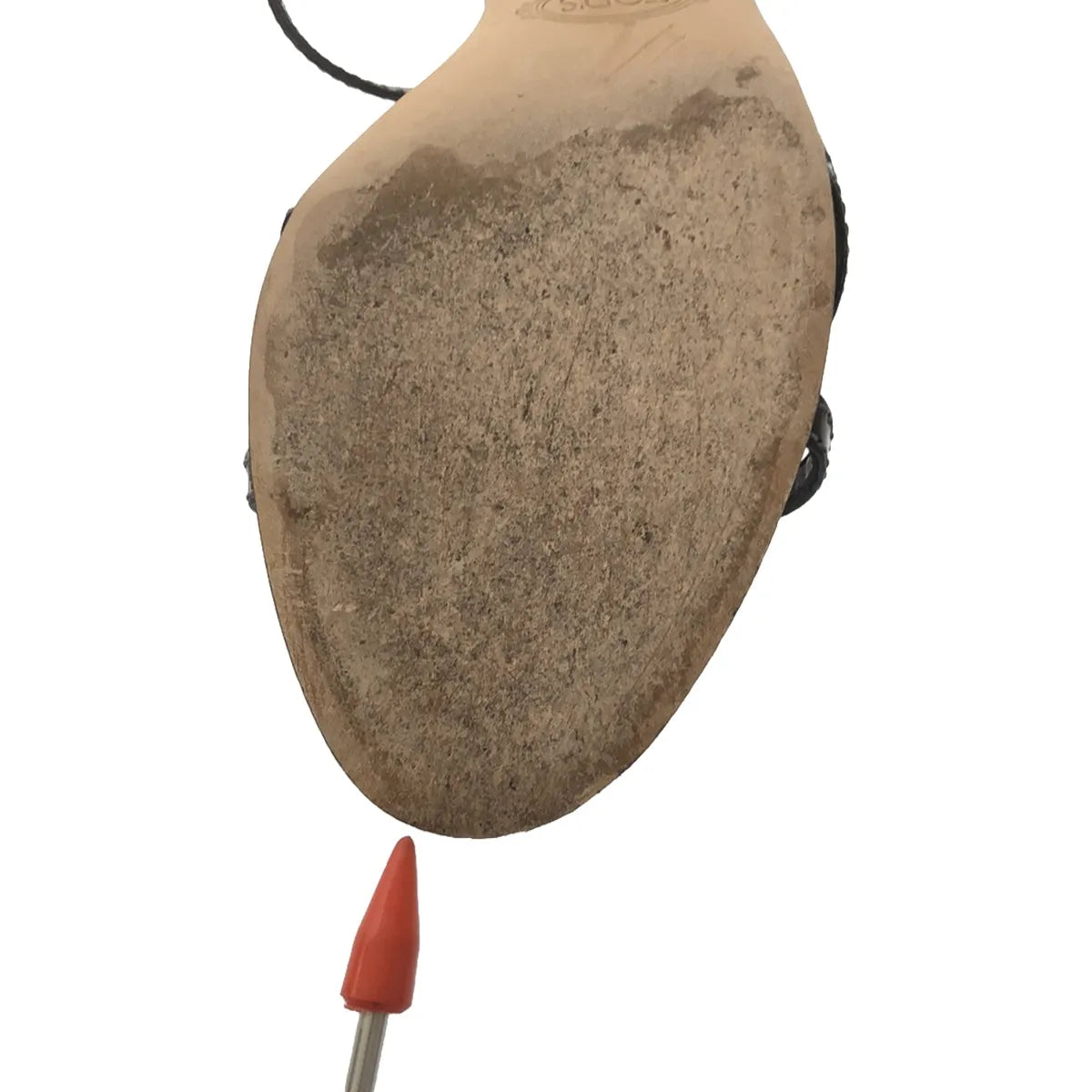 TOD'S / トッズ | アンクルストラップ ヒールサンダル | 36 1/2 | ブラック | レディース